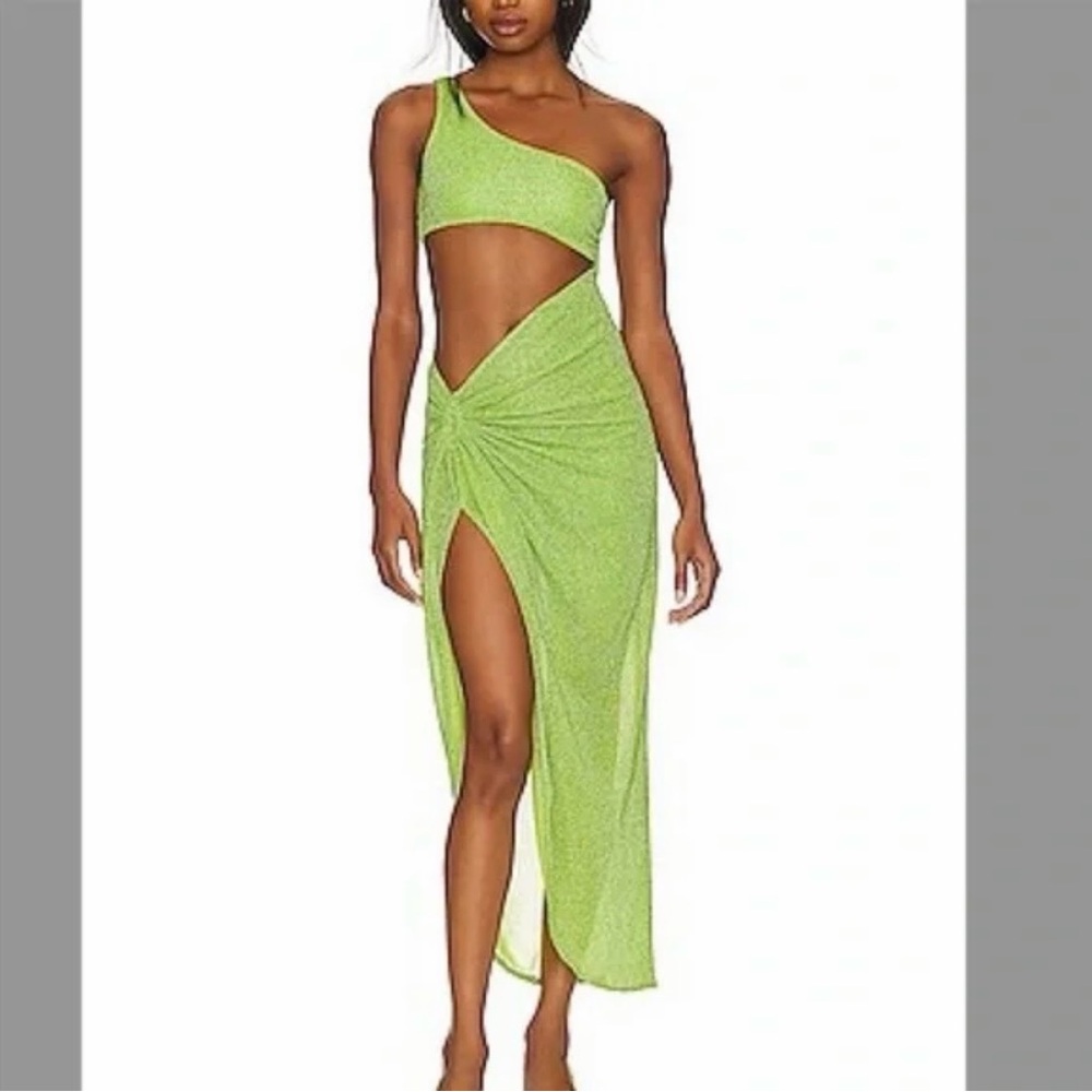 Baobab Collection Sparkling Green Fabric